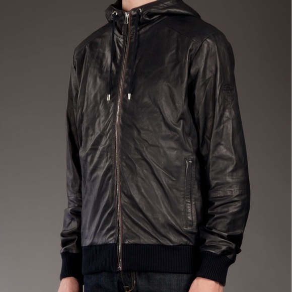 Gucci Leather Hooded Jacket - Picture 2 of 10